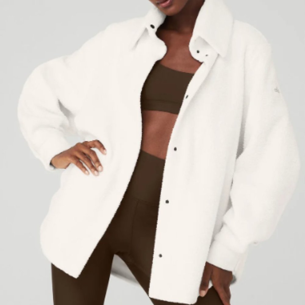 Alo Yoga Micro Sherpa Envy Jacket
